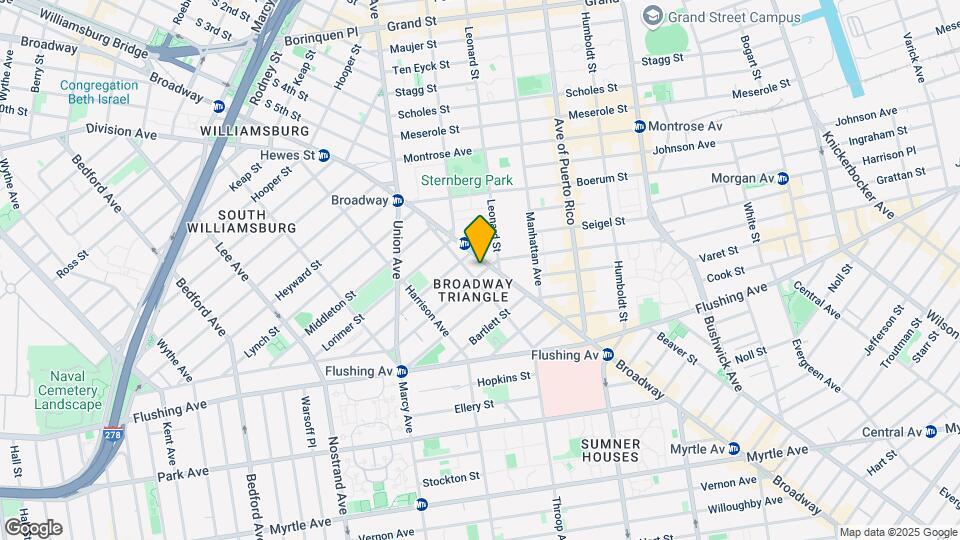 341 Wallabout St Map and Location Details