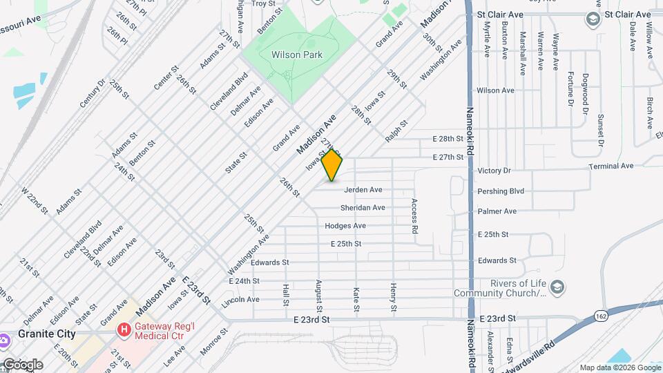 2415 Jerden Ave Map and Location Details