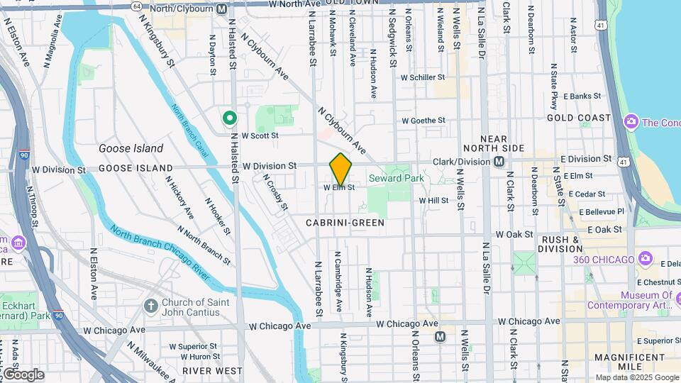 511 W Elm St, Unit 434 Mapa y Detalles de la Ubicación