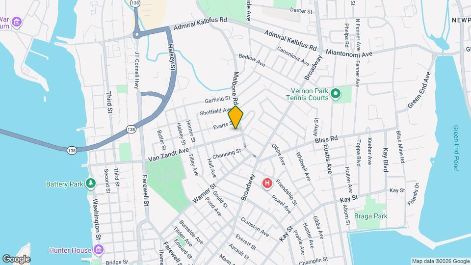 144 Van Zandt Ave, Unit 9 Map and Location Details