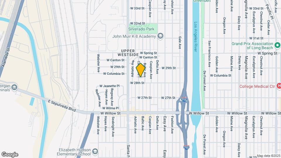 2820 Canal Ave Map and Location Details