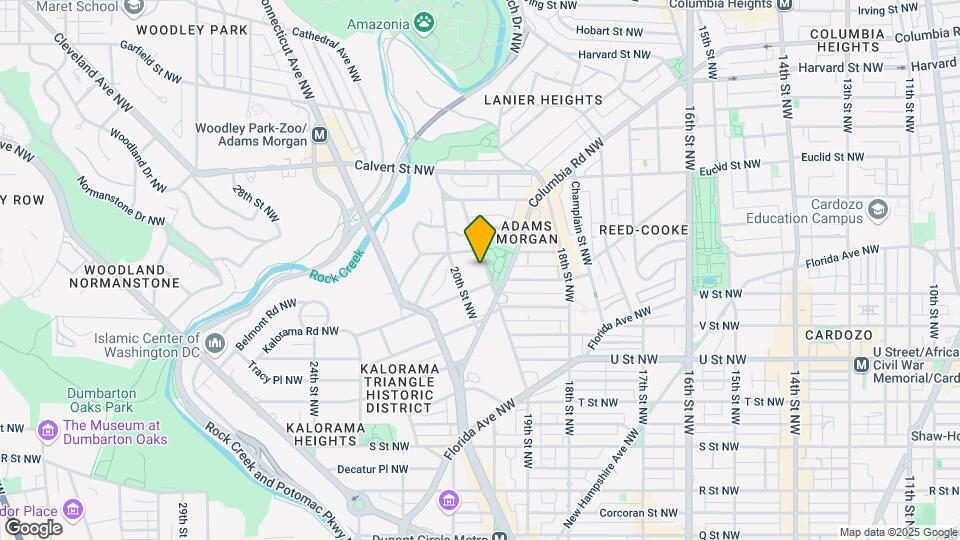 2314-2316 19th St NW Map and Location Details