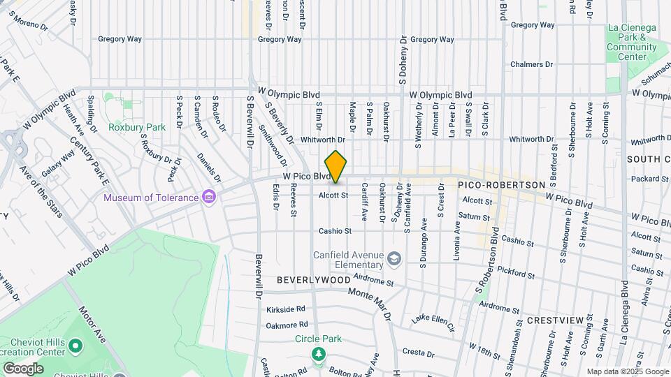9323 Alcott St Mapa y Detalles de la Ubicación