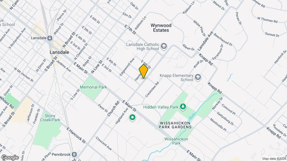 418 SADIE Ave Map and Location Details