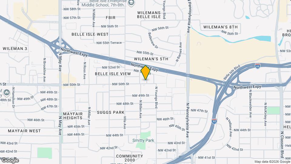 2321 NW 50th St Map and Location Details