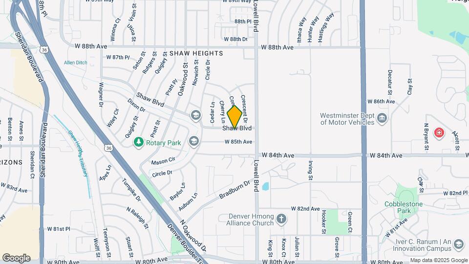 3782 Shaw Blvd Map and Location Details