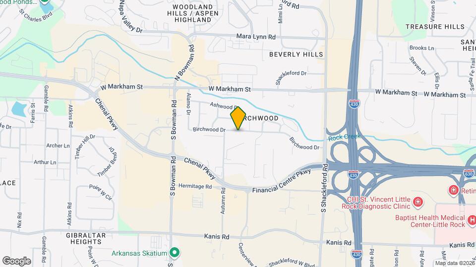 11423 Birchwood Dr Map and Location Details