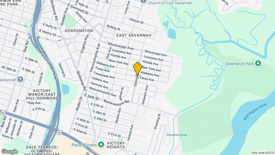 2301 Texas Ave Map and Location Details