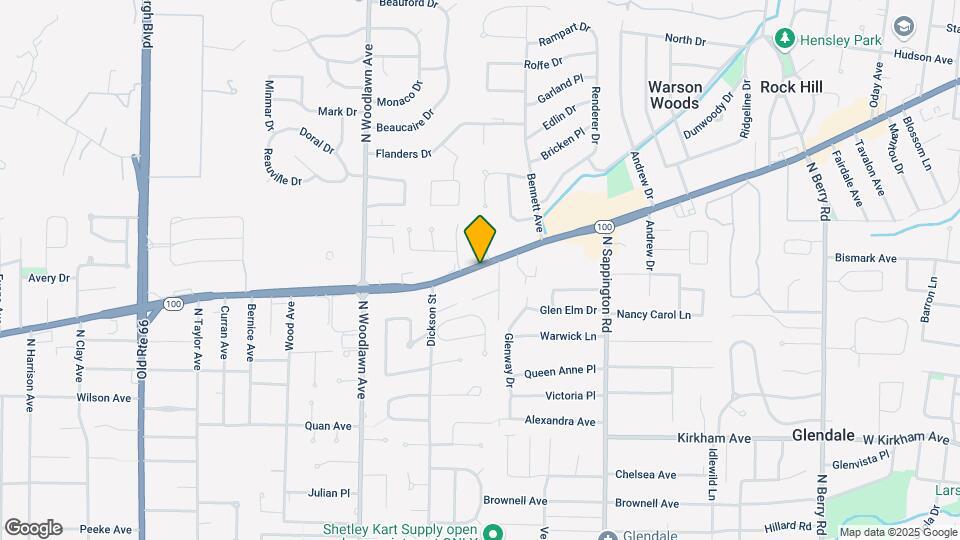 10132 Manchester Rd, Unit B Map and Location Details