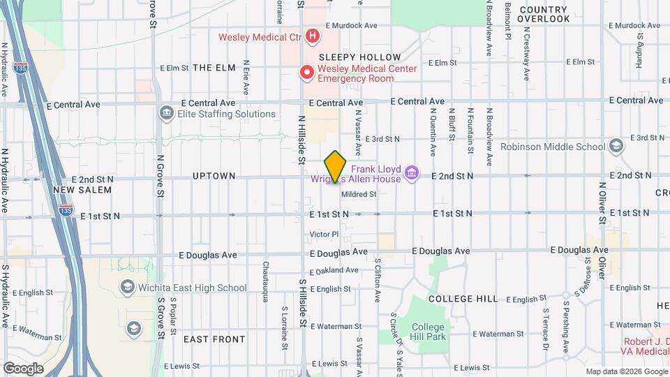 235 N Rutan St Map and Location Details