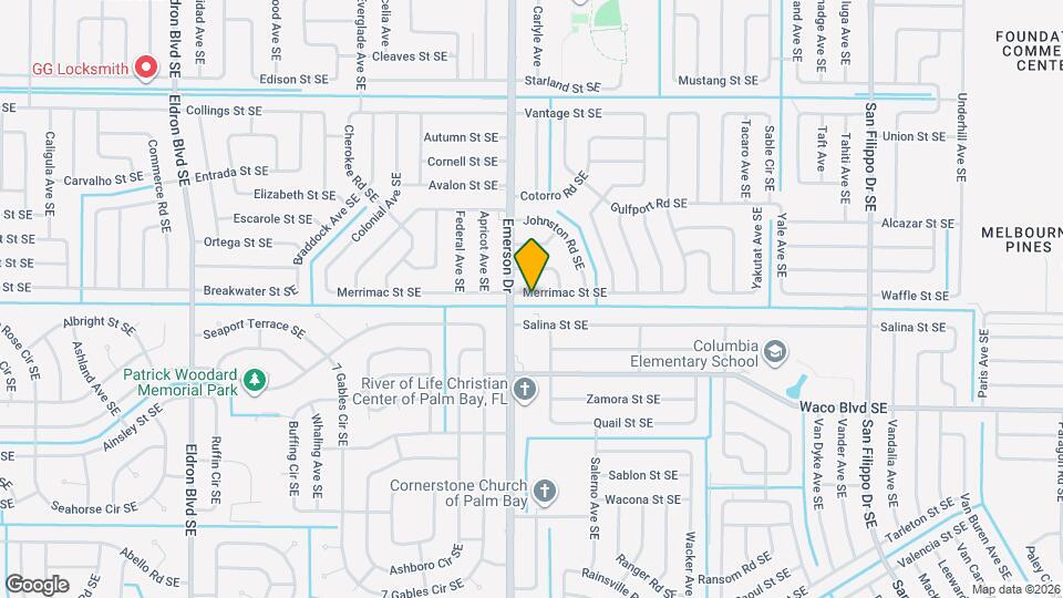 880 Merrimac St SE, Unit A Map and Location Details