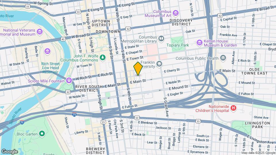 267 S 5th St Map and Location Details