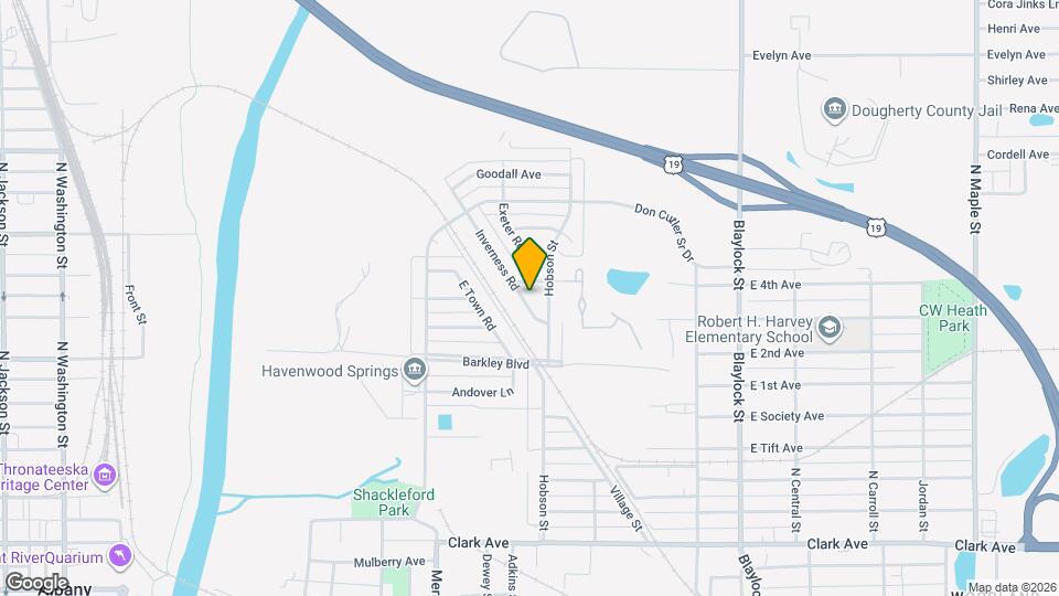 912 Inverness Rd Mapa y Detalles de la Ubicación