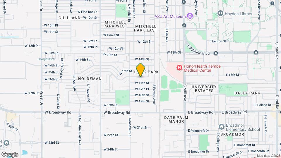 519 W 16th St Map and Location Details