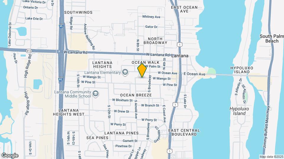 626 W Mango St Map and Location Details