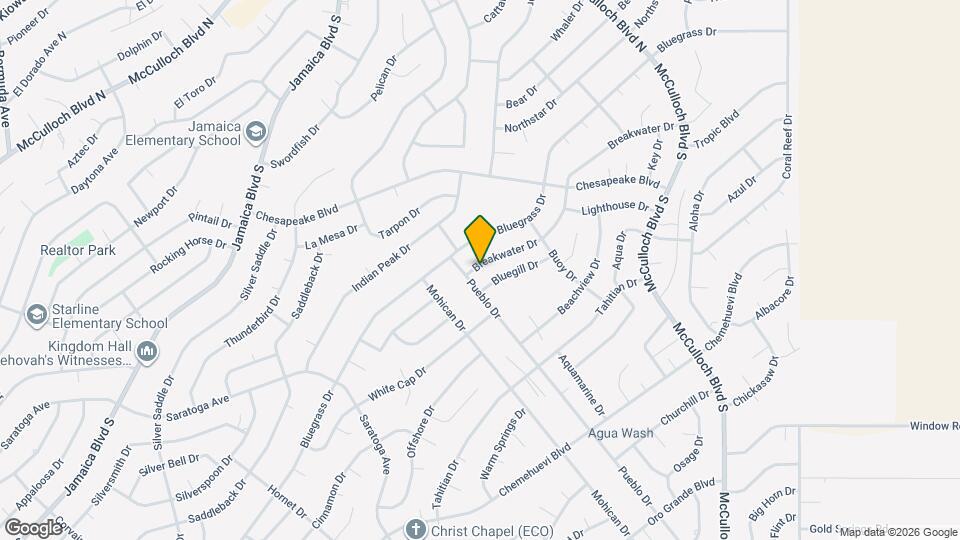 3610 Breakwater Dr Map and Location Details