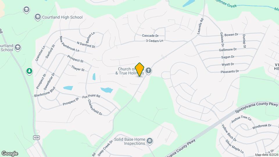 9632 Leavells Rd Map and Location Details