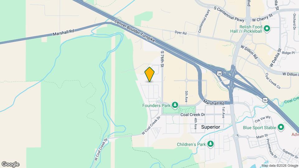 419 Blackfoot St Map and Location Details