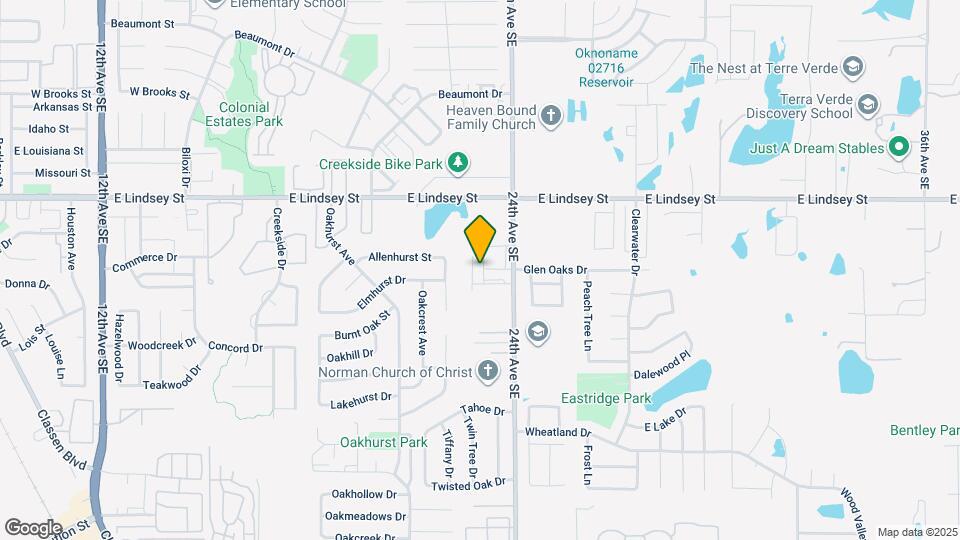 1331 Glen Oaks Ct Map and Location Details