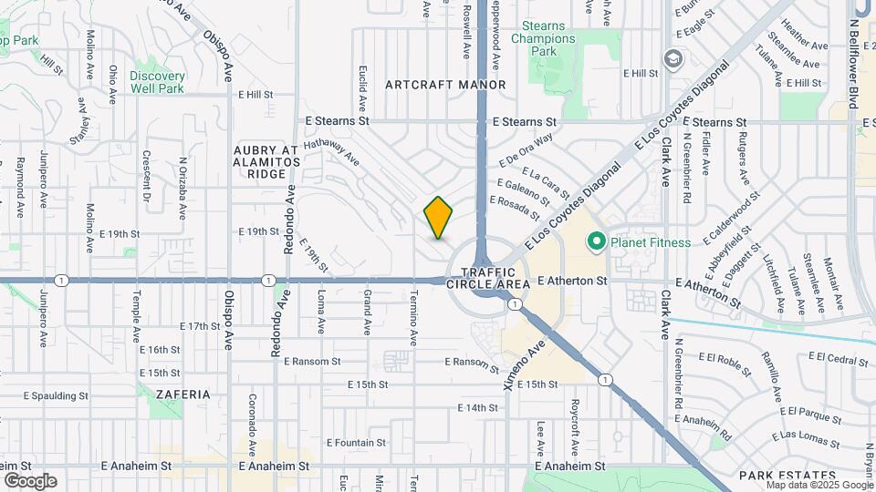 4130 Hathaway Ave-Unit -4 Map and Location Details