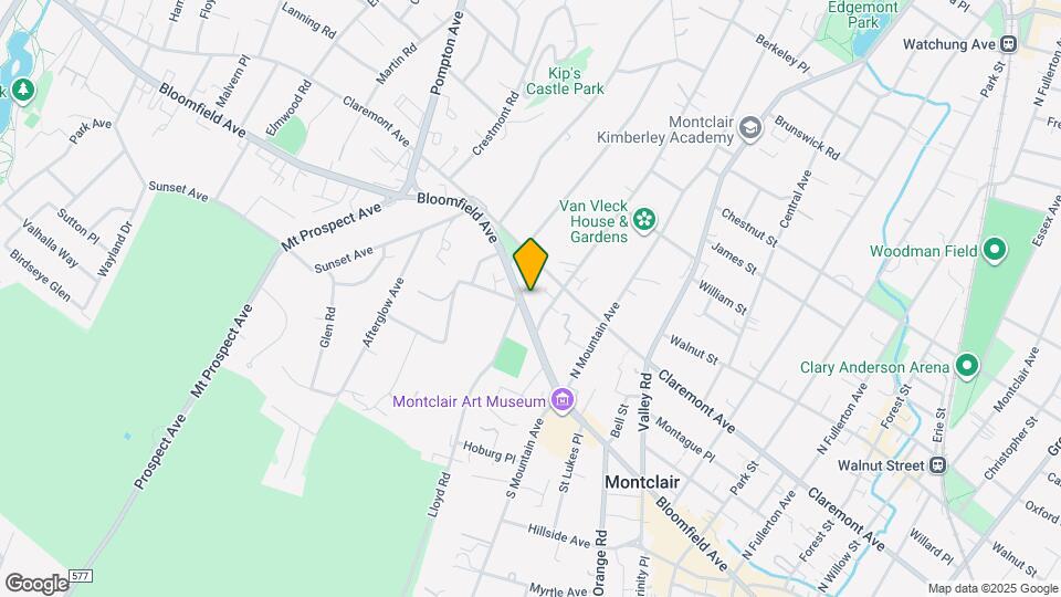 819 Bloomfield Ave Map and Location Details