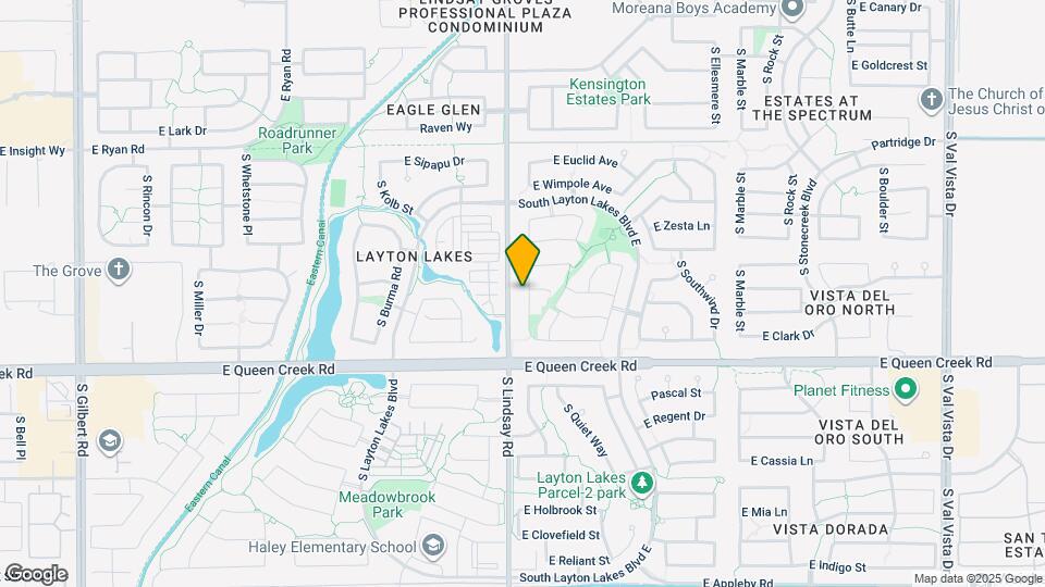 4674 S Twinleaf Dr Map and Location Details