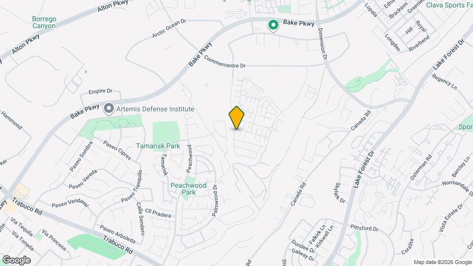 520 Serrano Summit Dr Map and Location Details