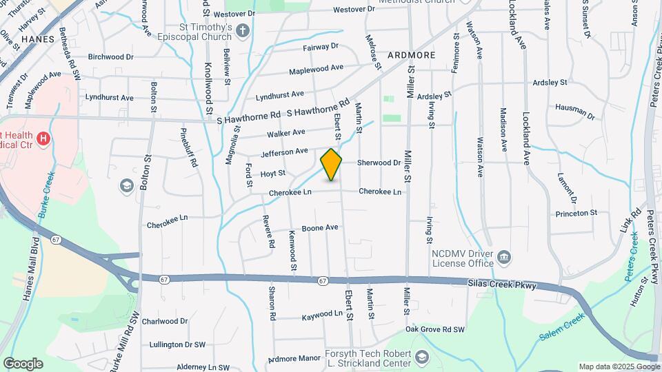 2305 Cherokee Ln Map and Location Details