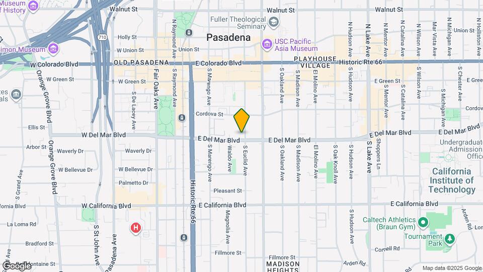 291 S Euclid Ave, Unit 0210 Mapa y Detalles de la Ubicación