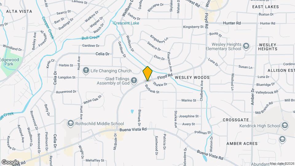 5019 Burbank St Mapa y Detalles de la Ubicación