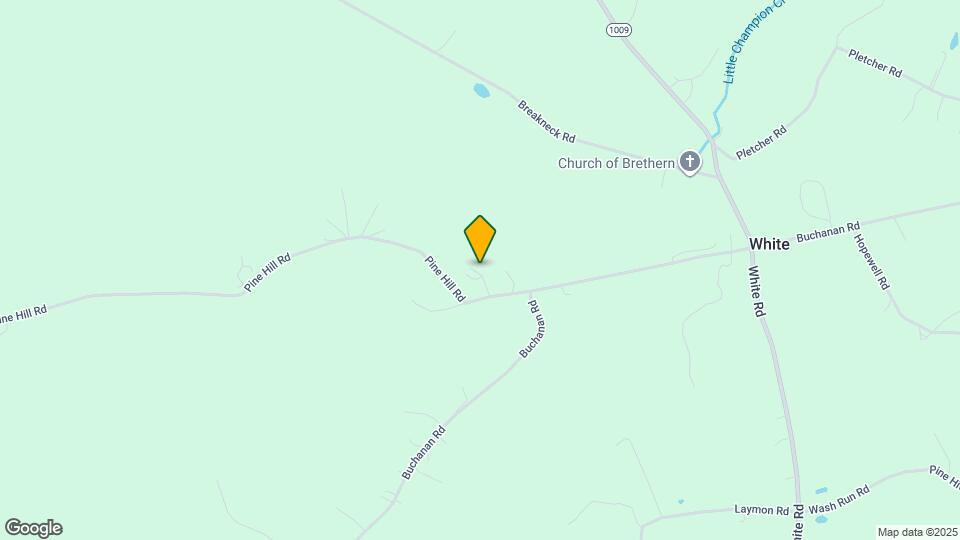 629 Pine Hill Rd Map and Location Details