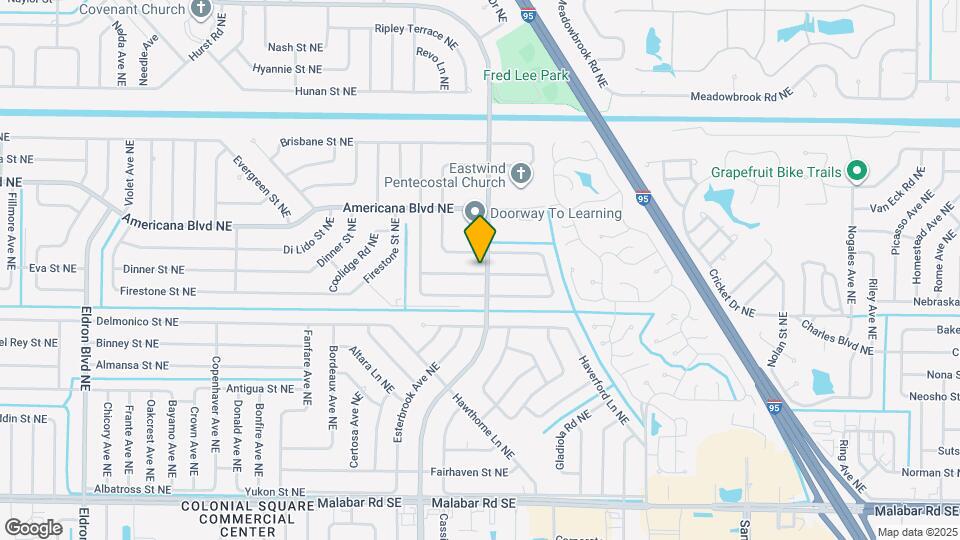 895 Dupont St NE Map and Location Details