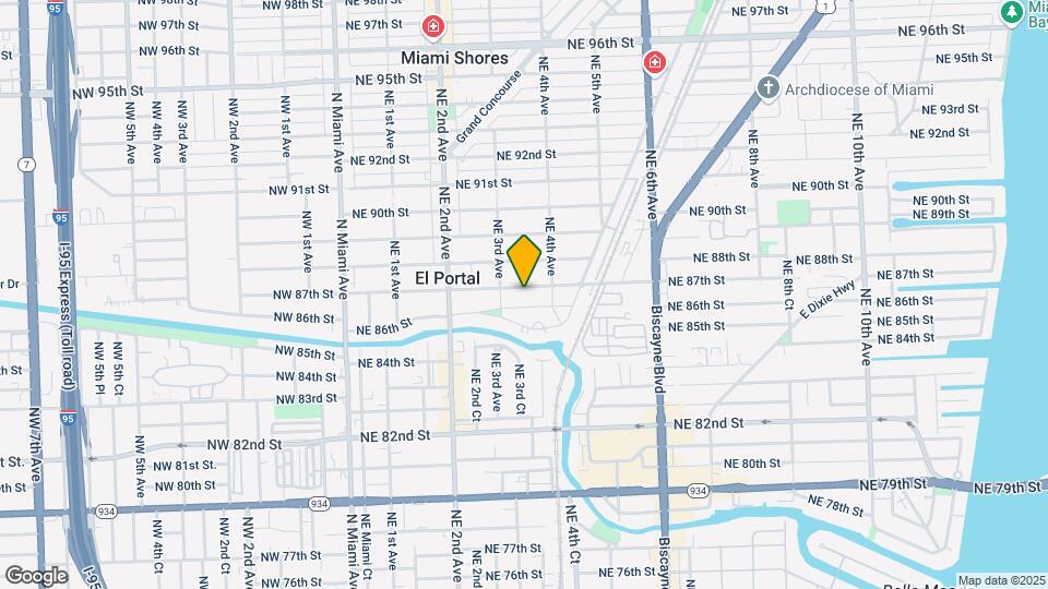 360 NE 87th St Map and Location Details