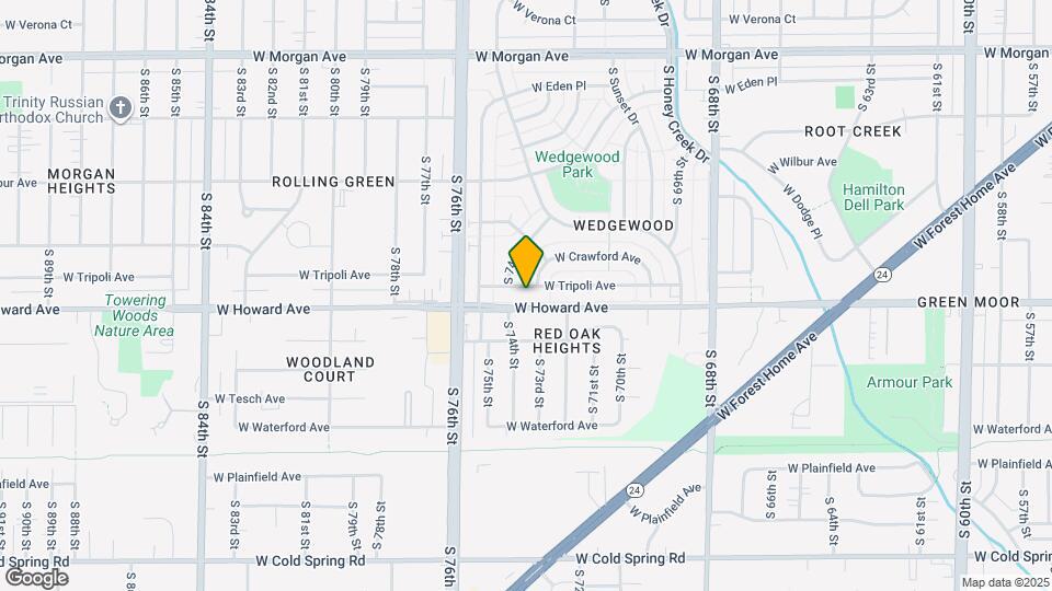 7319 W Tripoli Ave, Unit 2 Map and Location Details