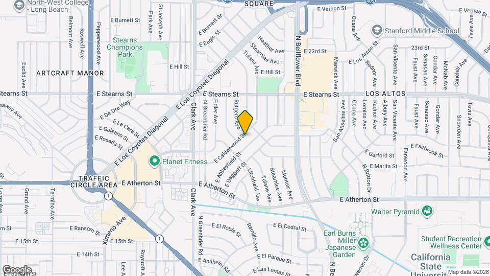 5316 E Calderwood St Map and Location Details