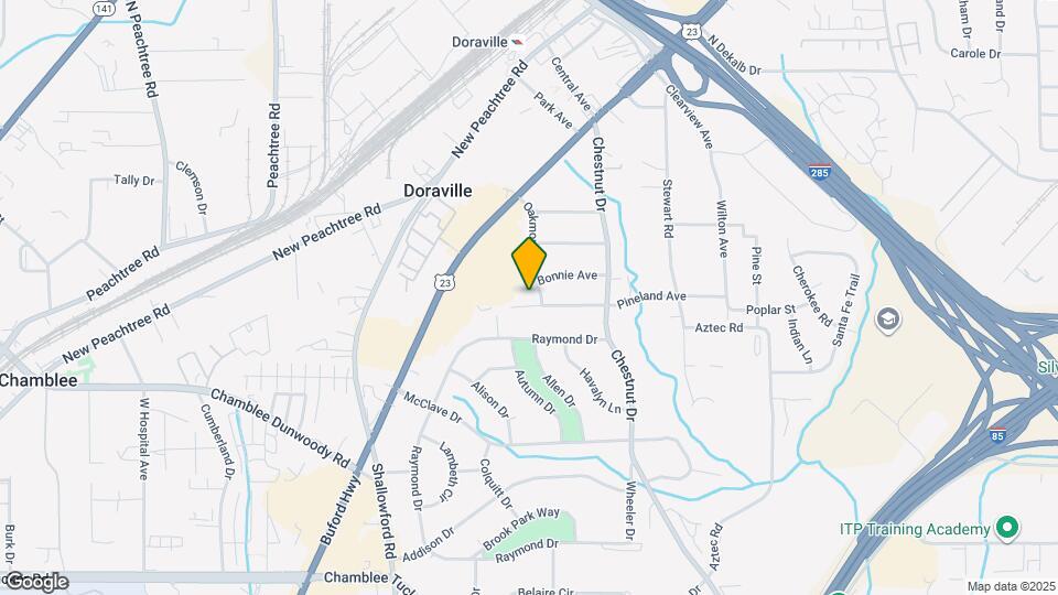 2644 Pineland Ave Map and Location Details