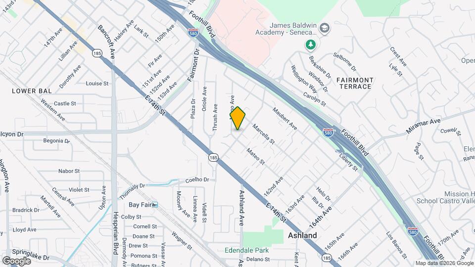 1521 159th Ave Map and Location Details