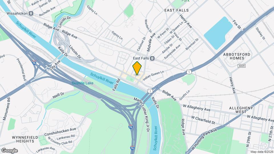 4219 Ridge Ave, Unit B Mapa y Detalles de la Ubicación