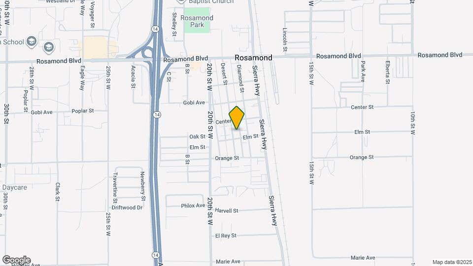 2618 Desert St Map and Location Details