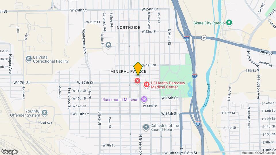 1715 N Greenwood St, Unit 1715 N Greenwood #1 Map and Location Details