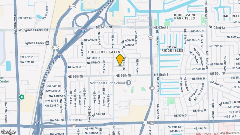 1917 SW 28th Way Mapa y Detalles de la Ubicación
