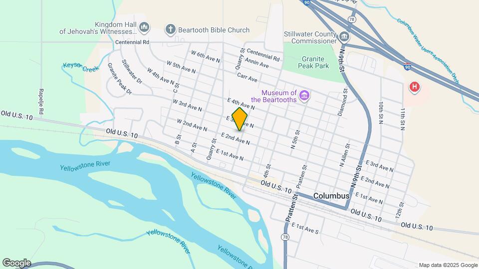 72 E 2nd Ave N Map and Location Details