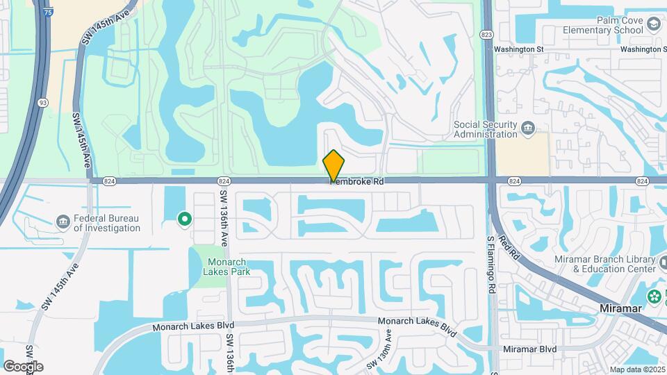 13101 SW 17th Ct Map and Location Details
