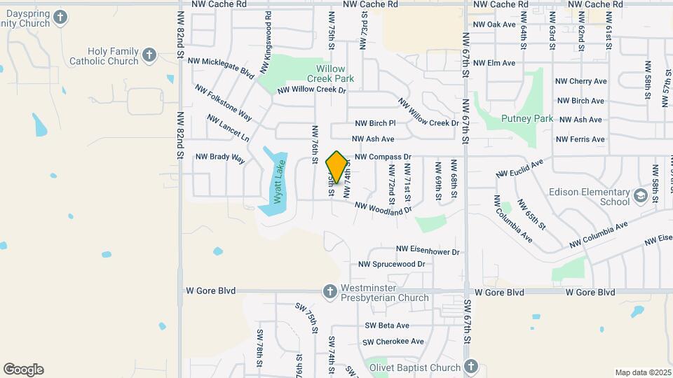 405 NW 75th St Map and Location Details