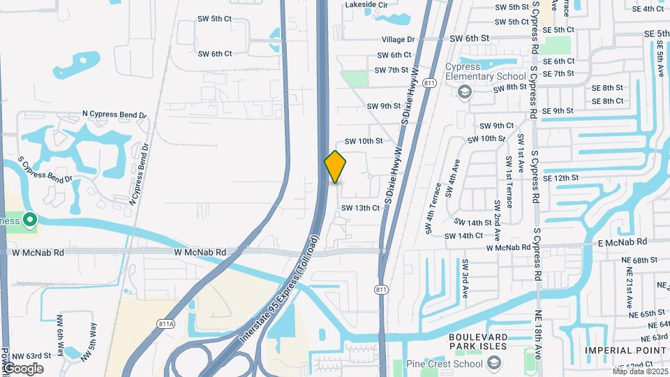 901 SW 13th St Map and Location Details