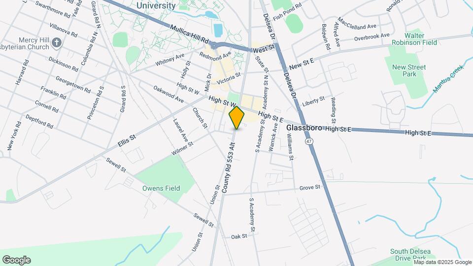 38 S Main St Map and Location Details