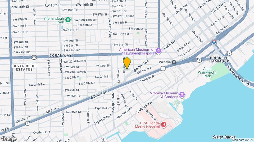 2375 SW 16th Ave Map and Location Details