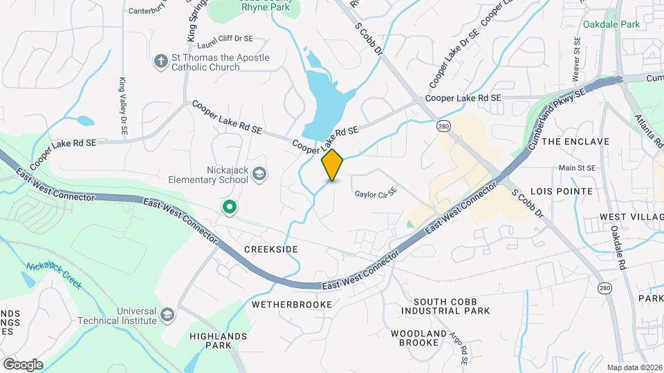 5162 Laurel Bridge Ct SE Map and Location Details