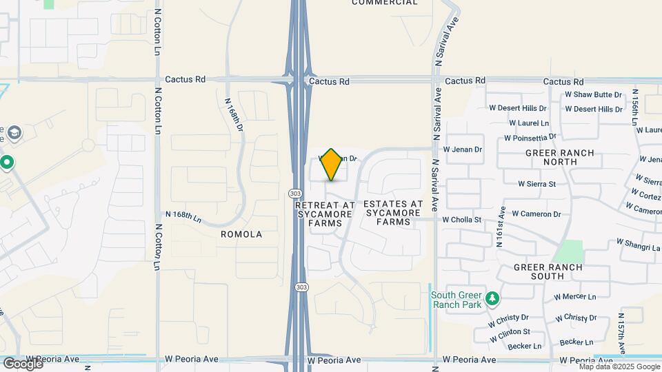 16619 W Sierra St Map and Location Details