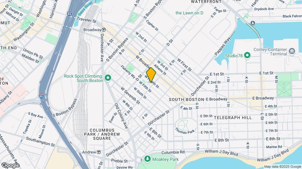 290-292 E St Map and Location Details